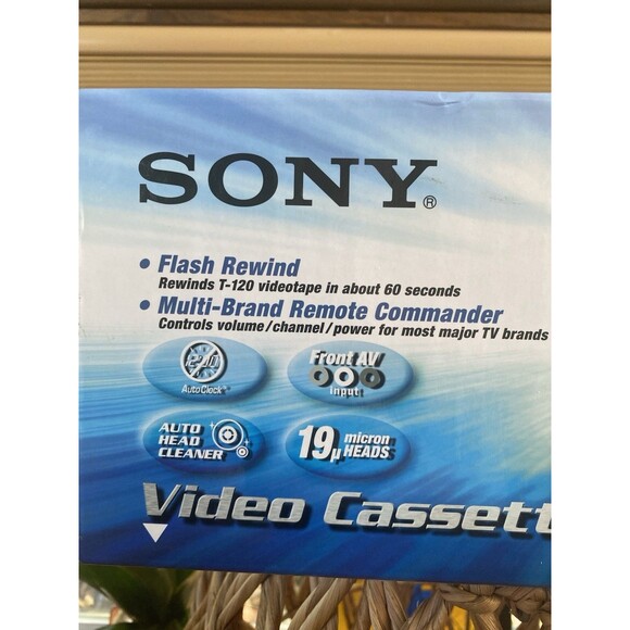 Vintage SONY VCR SLV-N51 - New In Sealed Box - Hi-Fi Stereo Sound - Picture 5 of 9